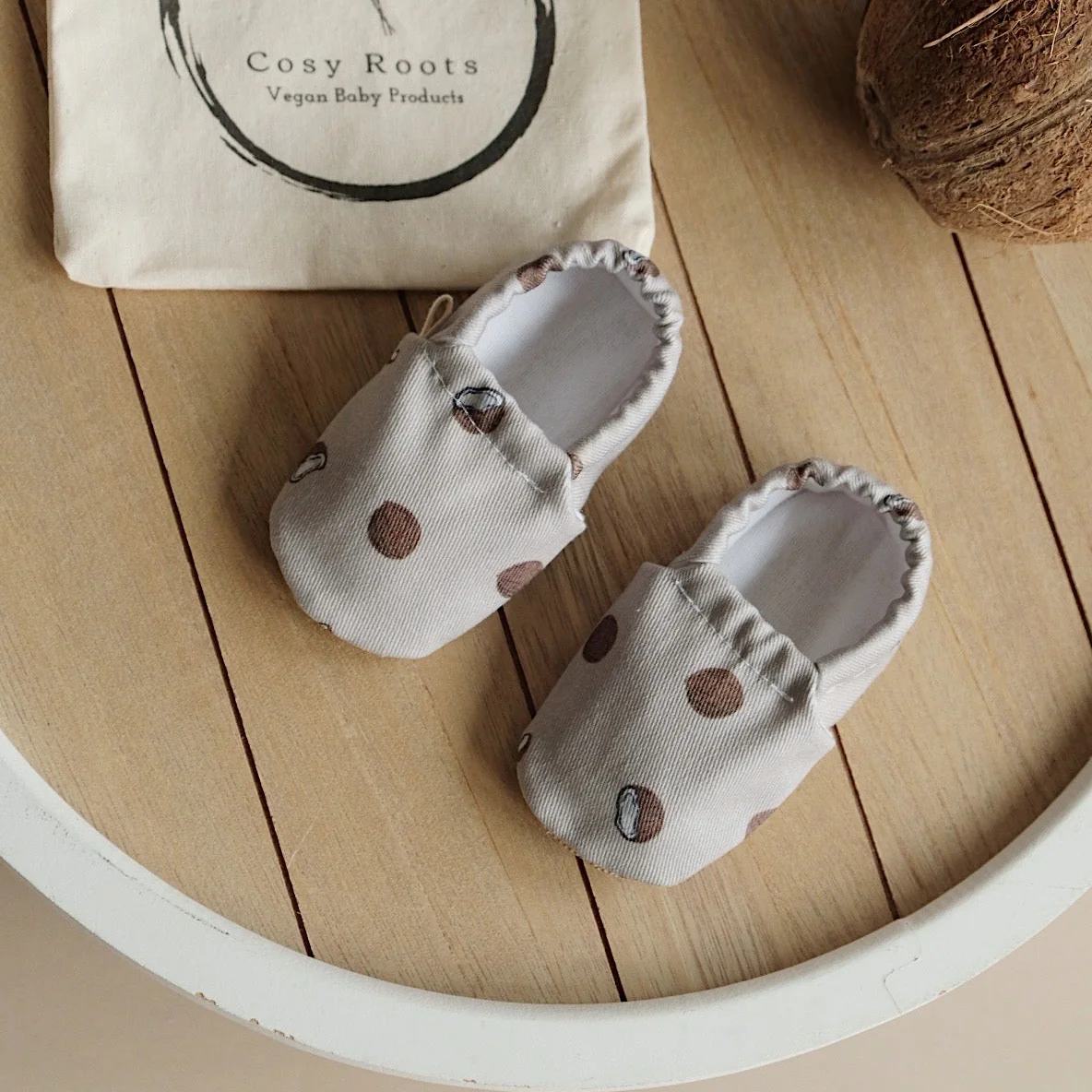 Vegan Shoes - Fabienne X Cosy Roots - Coconut - Image 2