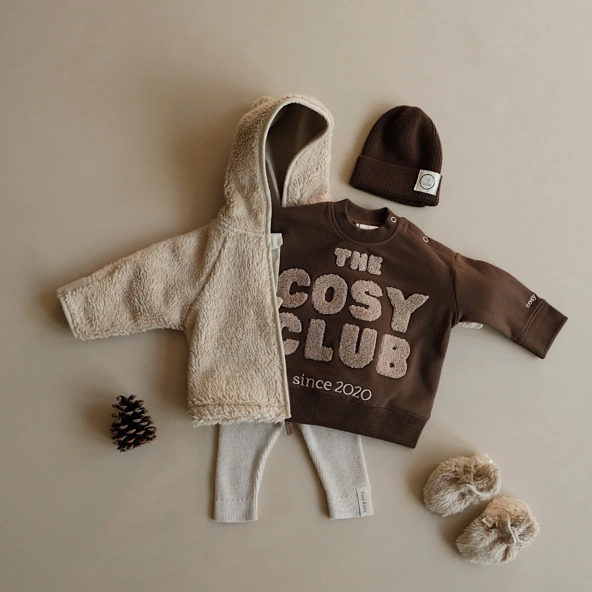 Family Sweatshirt - Chocolate Brown - The Cosy Club - Image 18