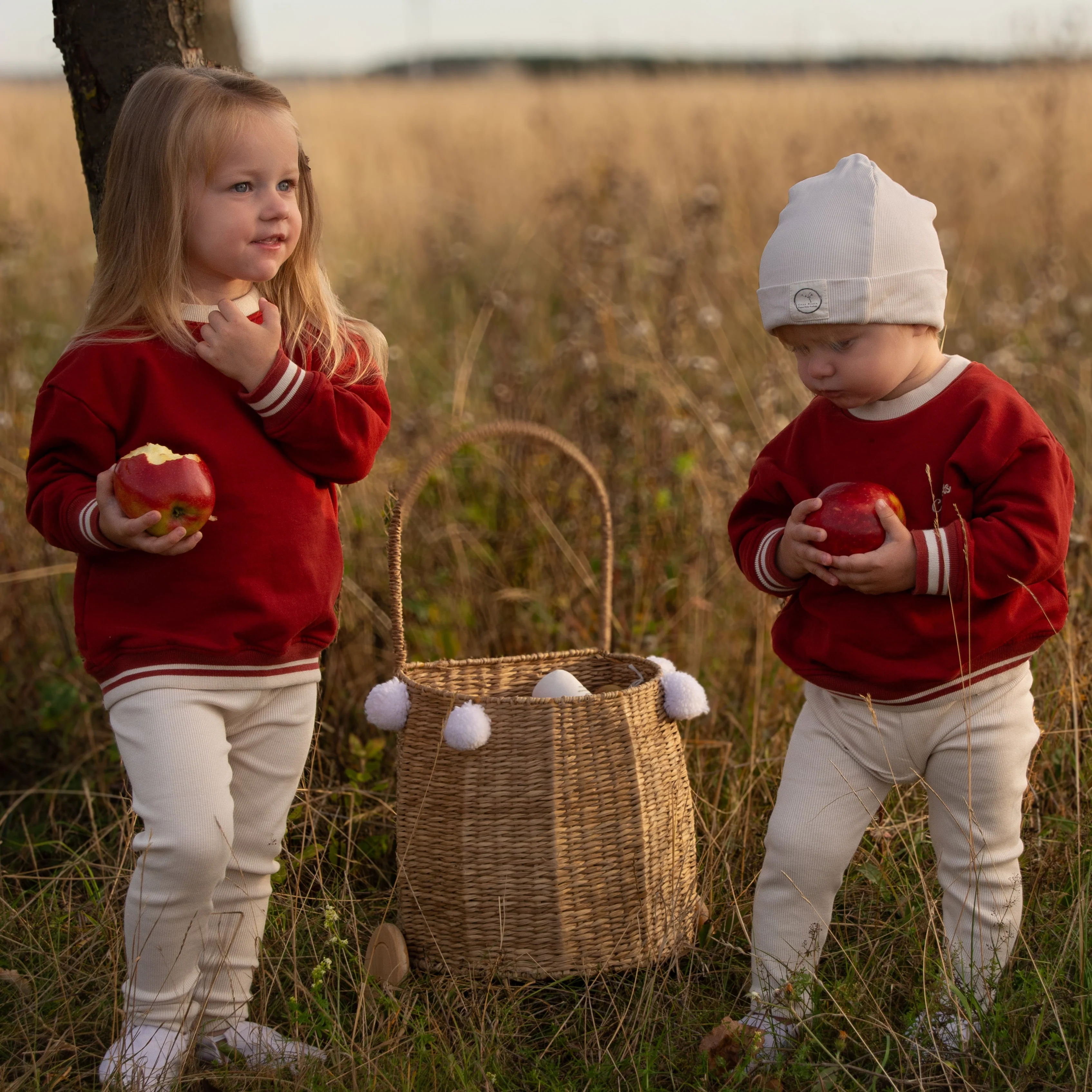 Family Sweatshirt - Vintage Red - SALE