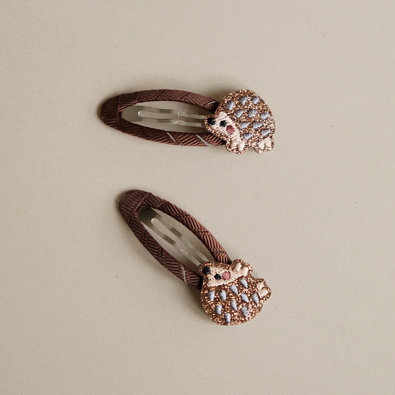Hair Clips - Little Hedgehogs - Pack of 2 - Image 2