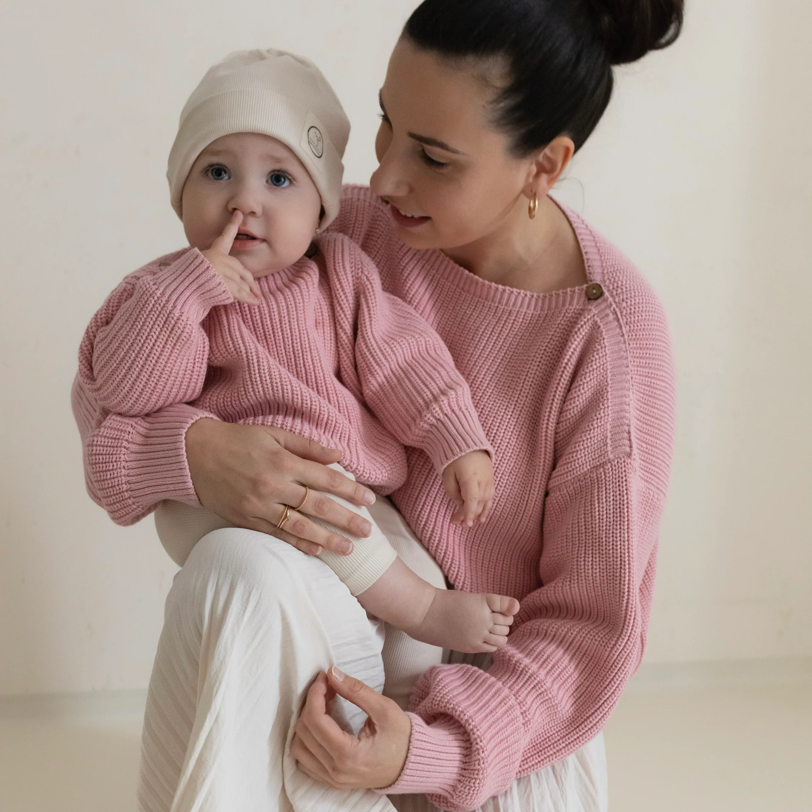 Organic MUM Knit Pulli - Candy Pink - Limited Edition! - Image 6