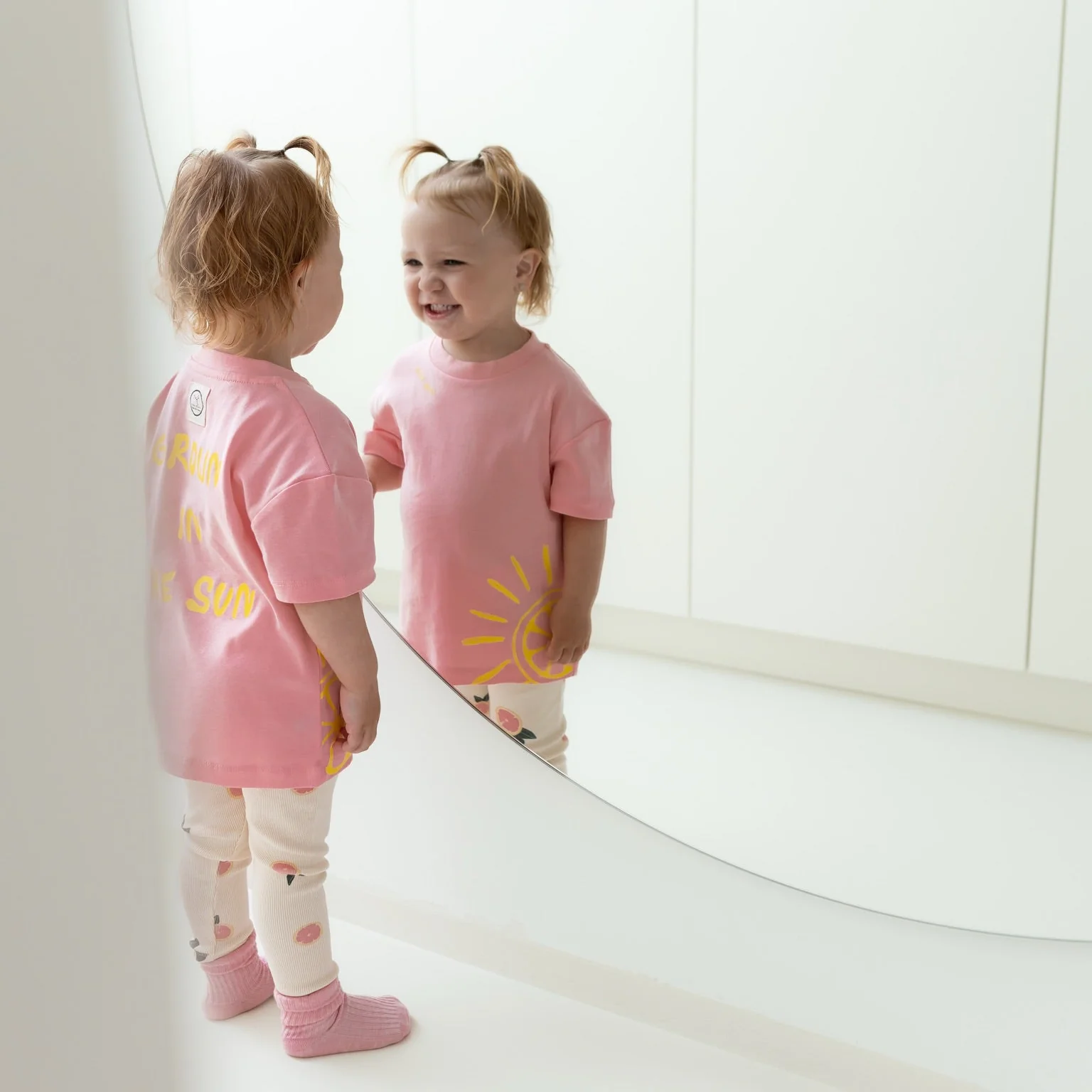 Organic Oversize Shirt - Candy Pink - Image 6
