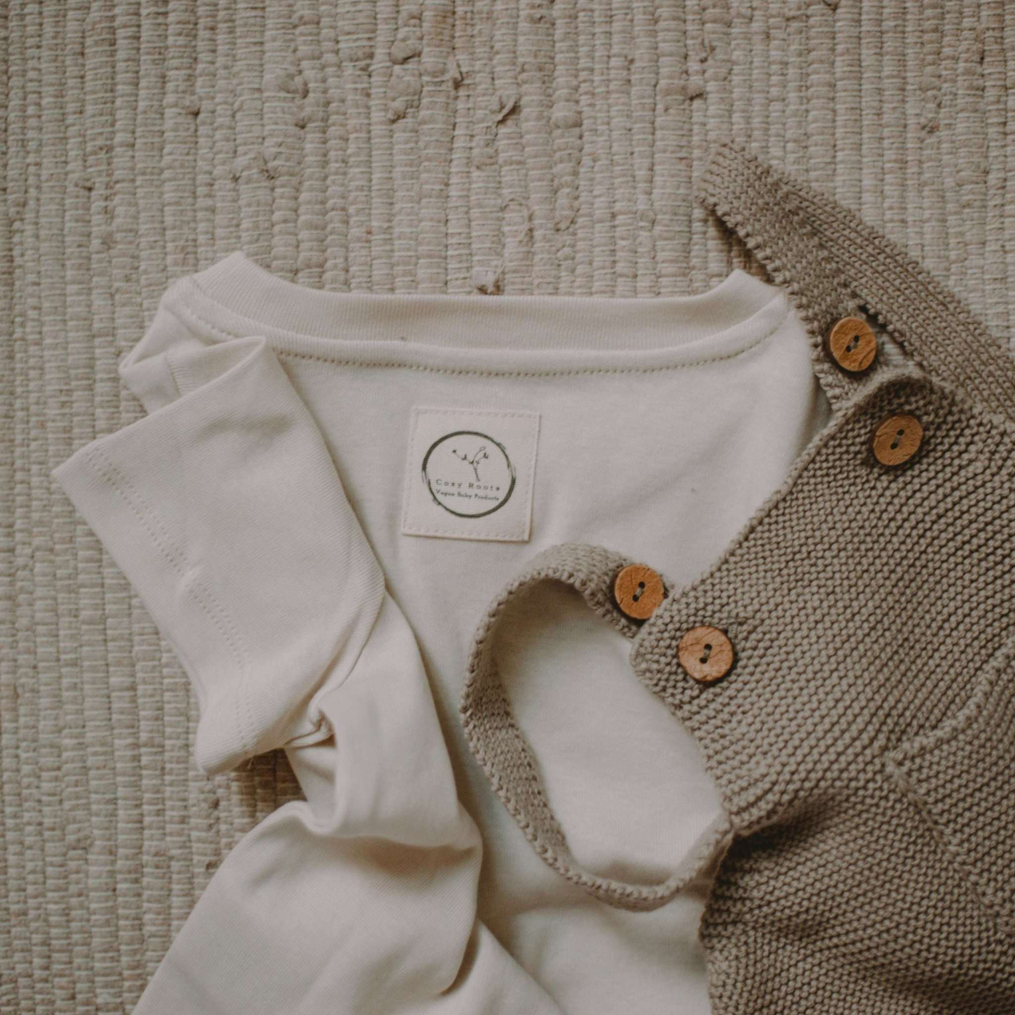 Organic T-Shirt - Sand - S A L E - Image 15