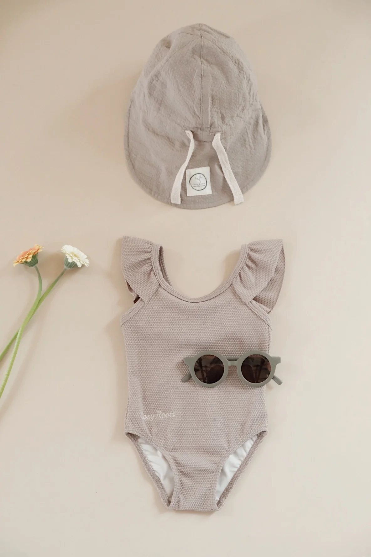 Organic Sun Hat - Caramel - UPF 50+ - Image 10