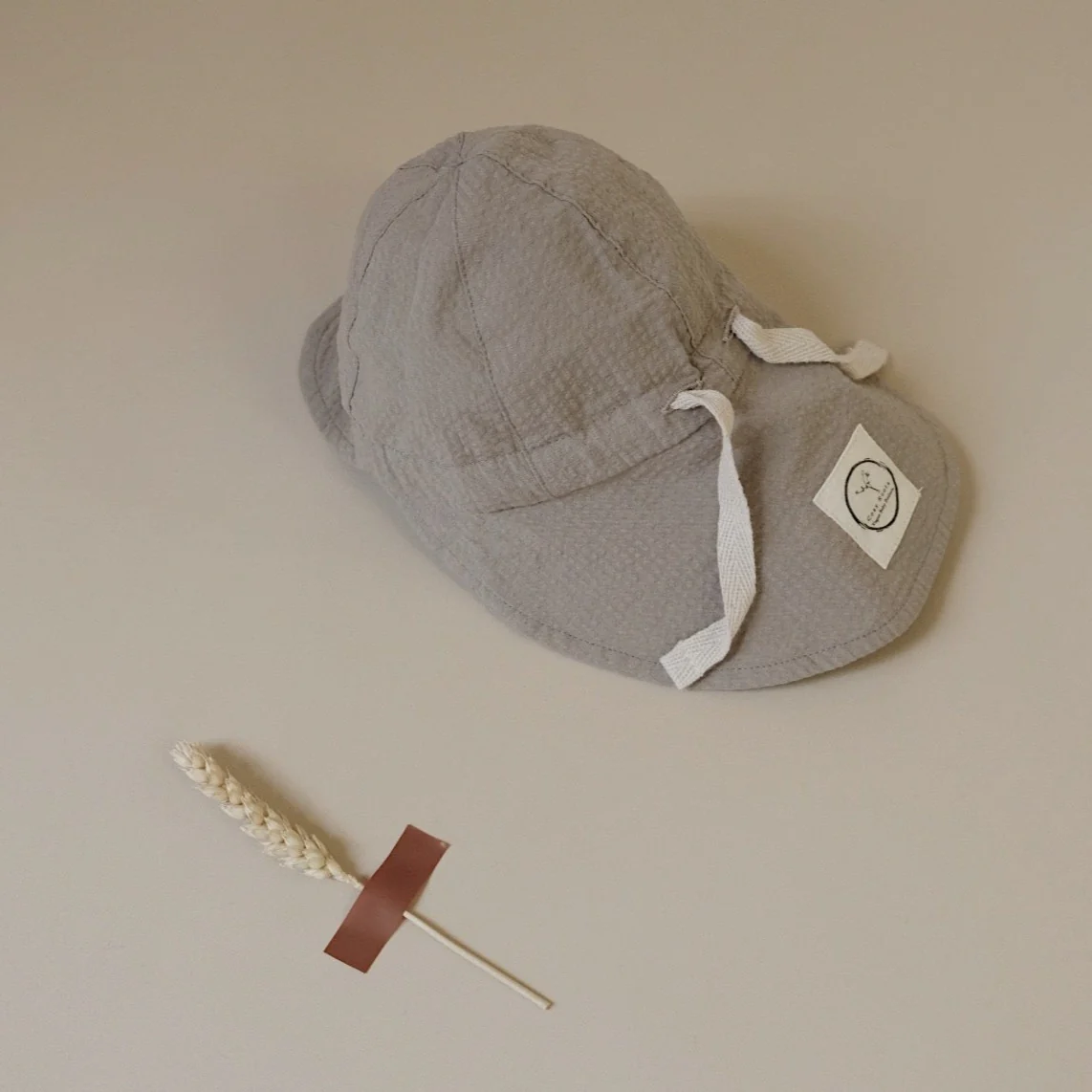 Organic Sun Hat - Caramel - UPF 50+ - Image 7