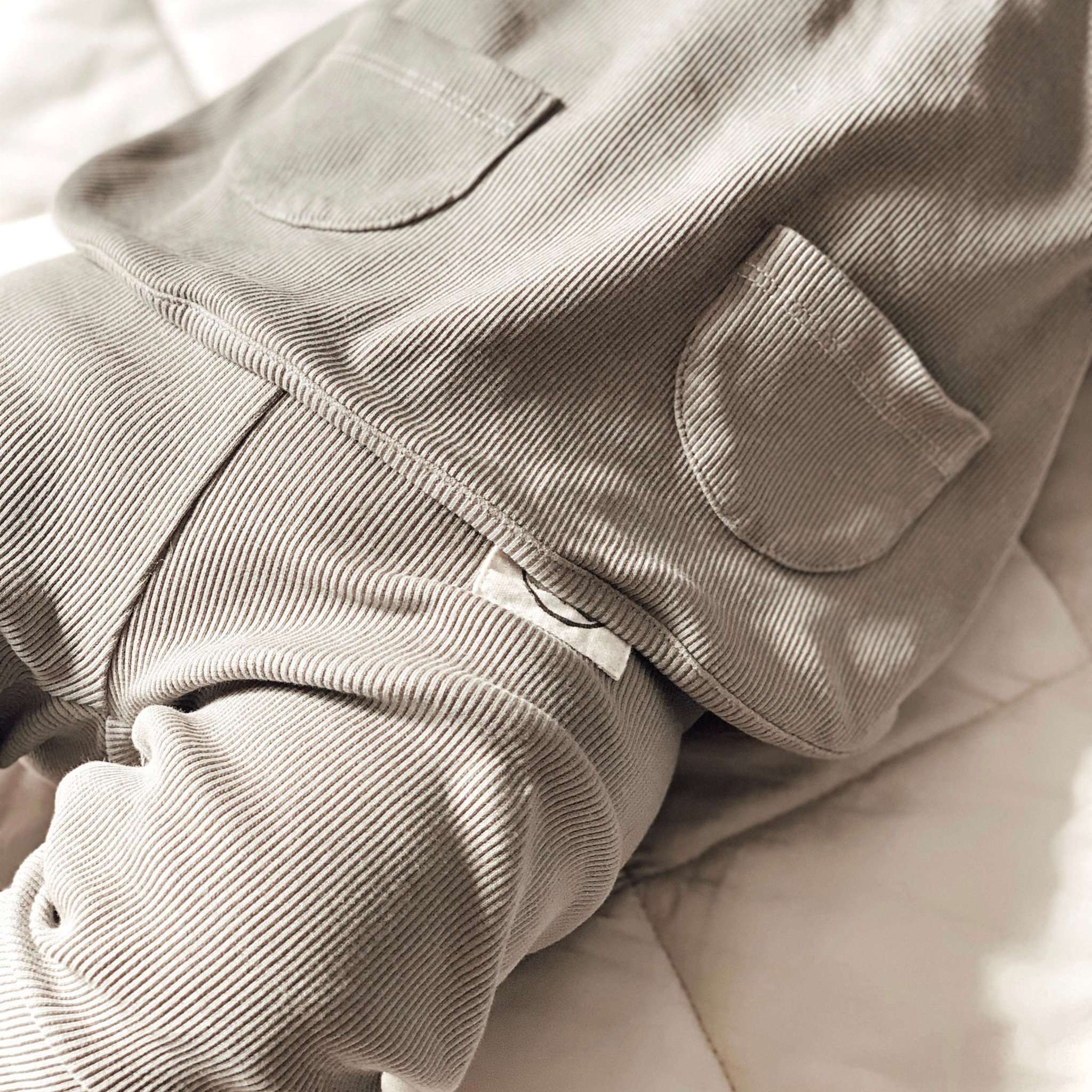 Organic Rib Sweatshirt - Grey - S A L E - Image 4