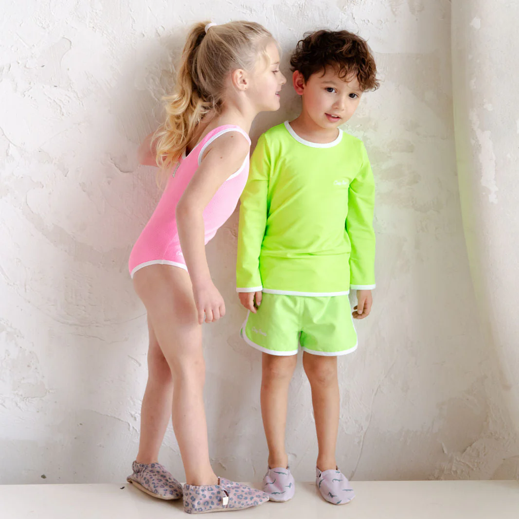 Sustainable Bathing Suit - Bright Pink - Image 5