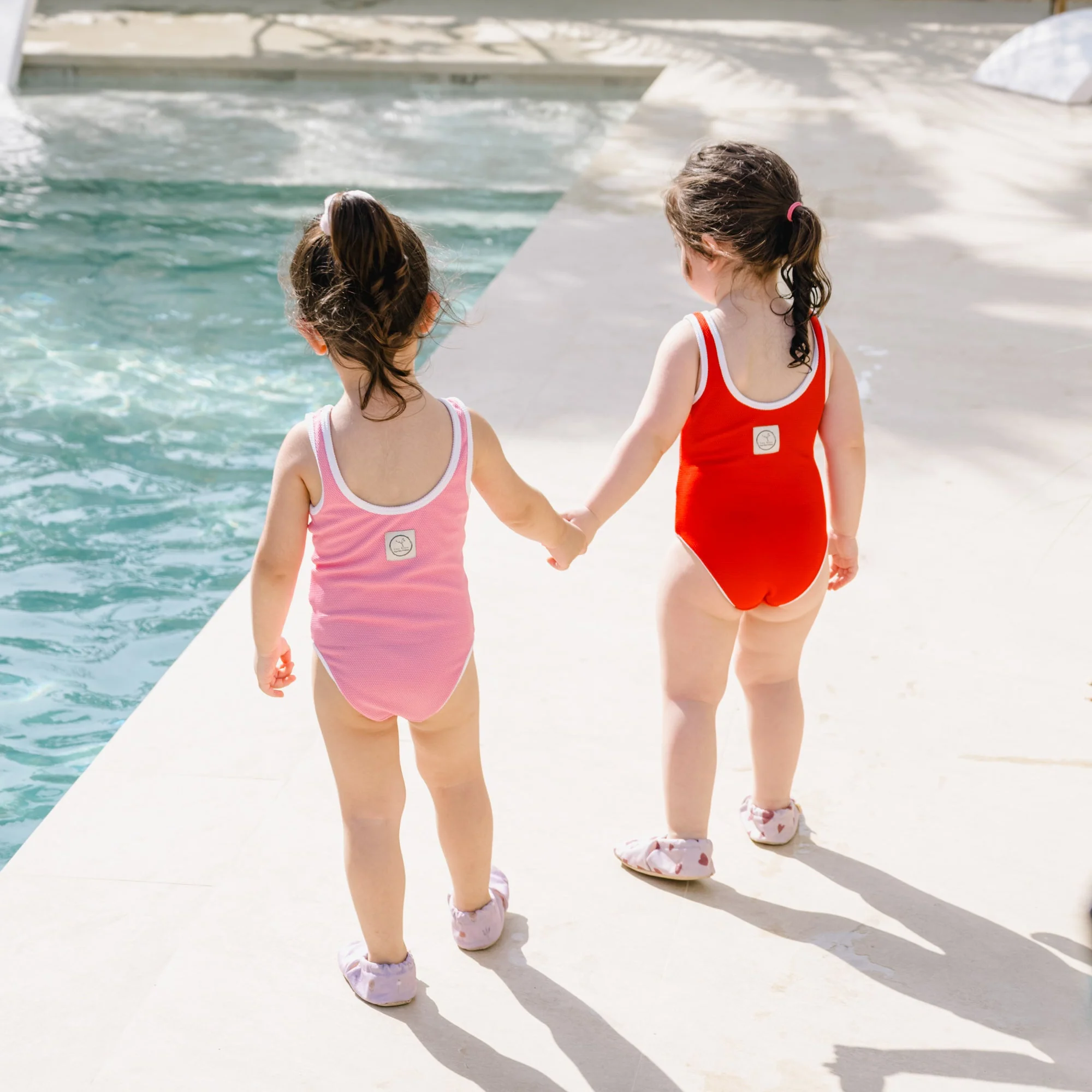 Sustainable Bathing Suit - Red - Image 10
