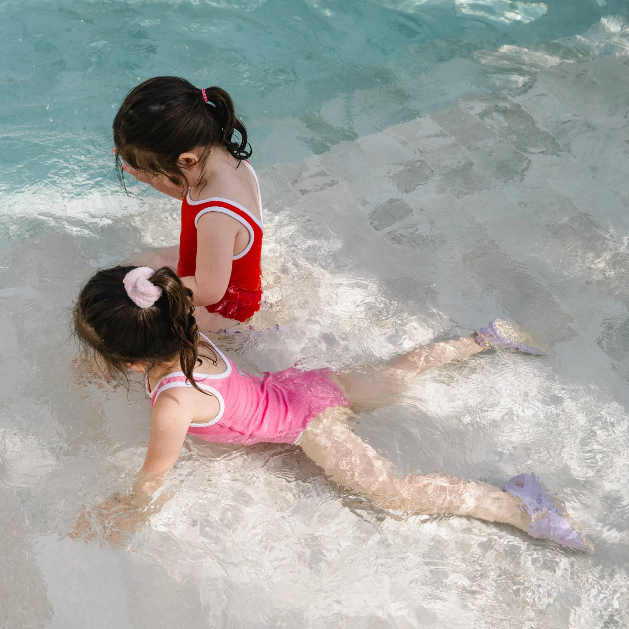 Sustainable Bathing Suit - Red - Image 11
