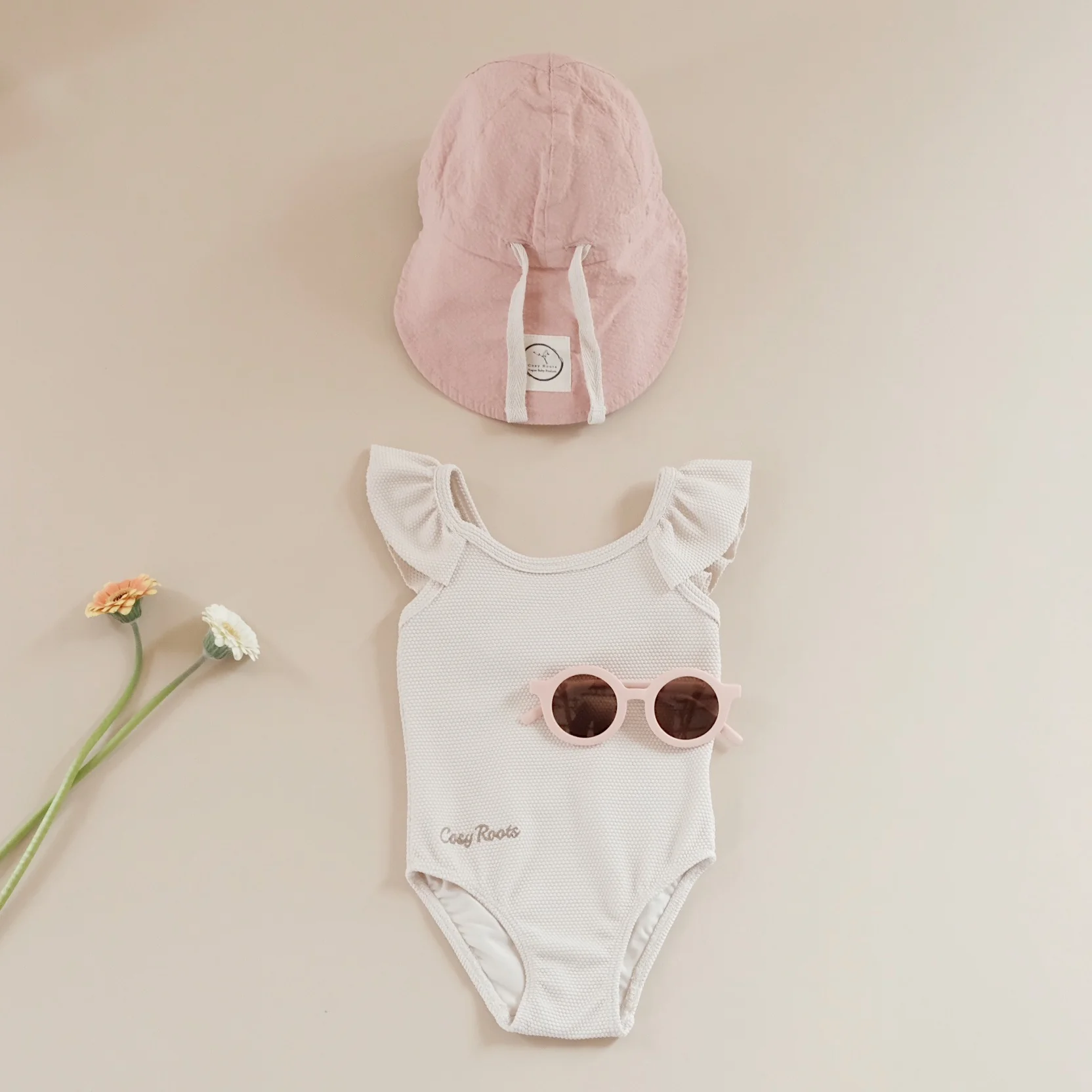 Sustainable Bathing Suit - Sand - Image 14