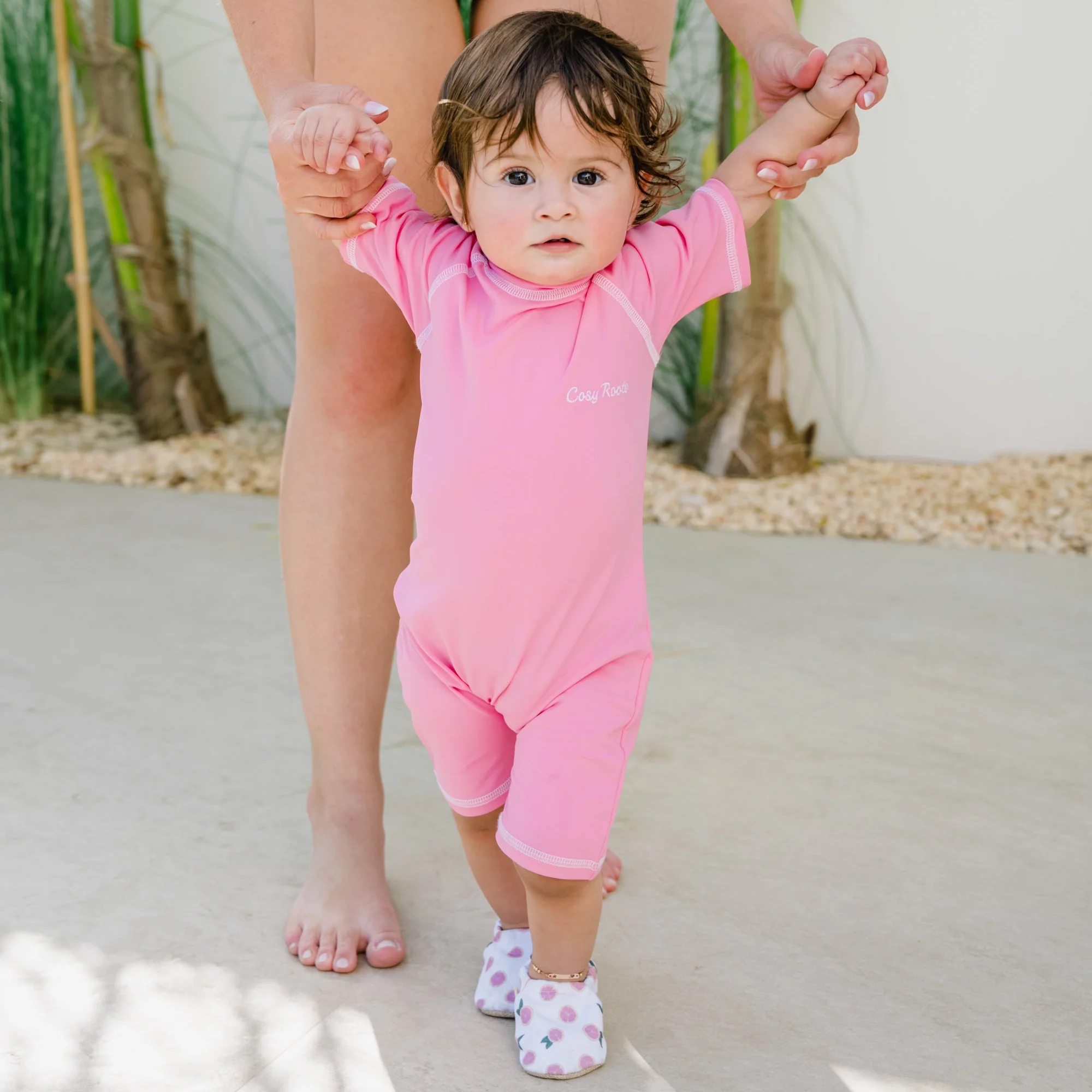 UV Romper - Pink (UV STANDARD 801) - Image 7